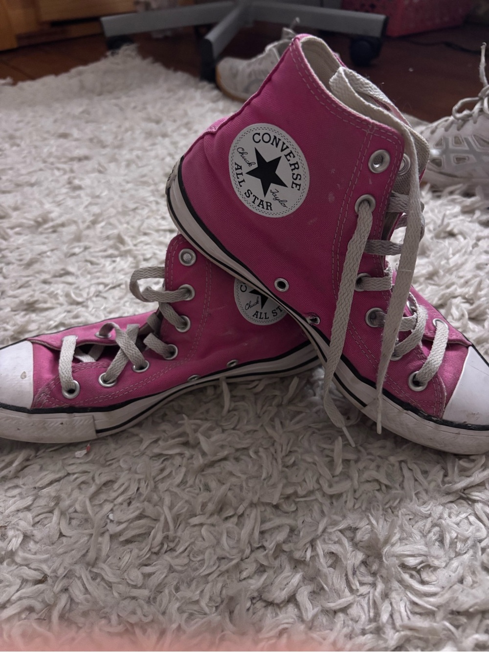 Converse Pink Kids' All Star High-Top Sneakers